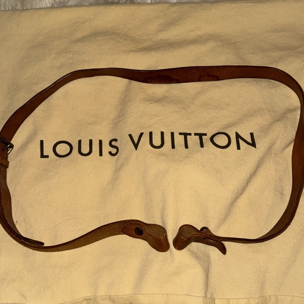 Louis Vuitton Vachetta Shoulder Strap 43”
